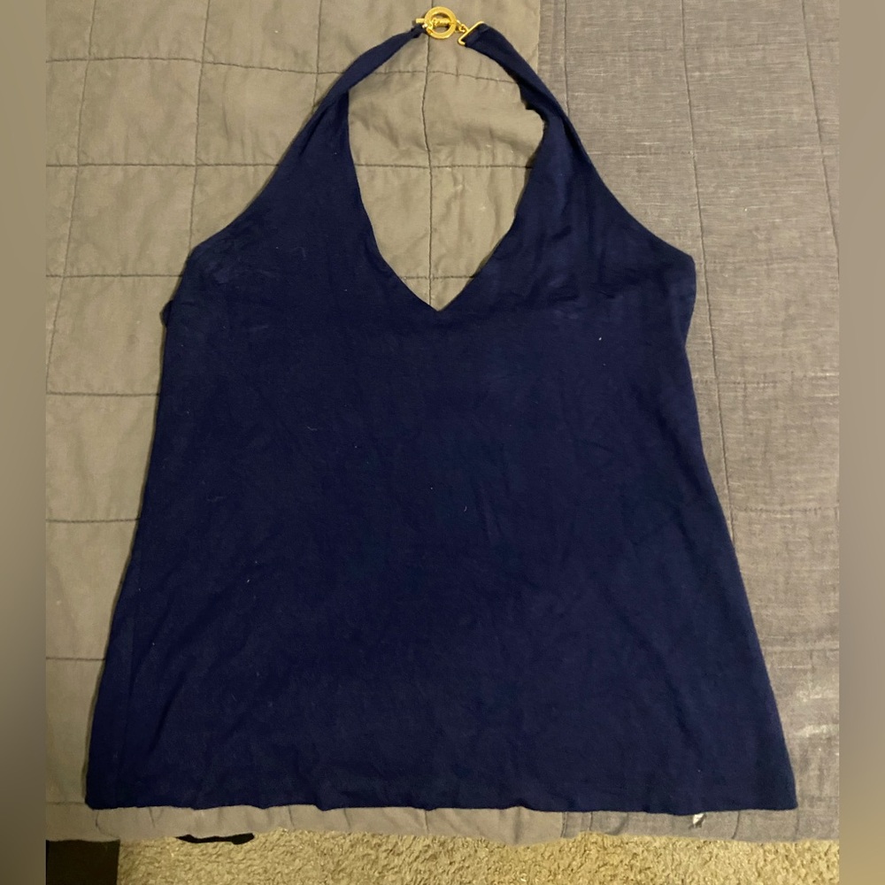 Lauren Ralph Lauren tank top blue large